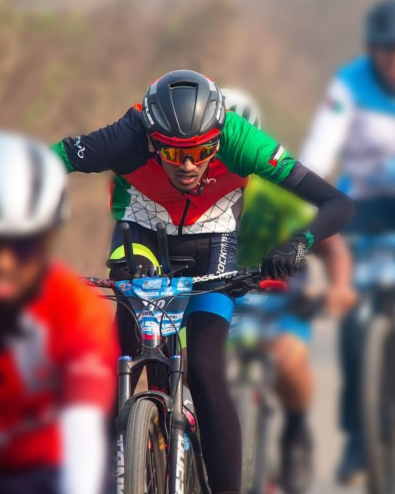 Athlete portrait — cycling and sport
